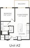 Aura Avery Ranch Apartments A2 Floor Plan Aura Avery Ranch Apartments A2 Floor Plan